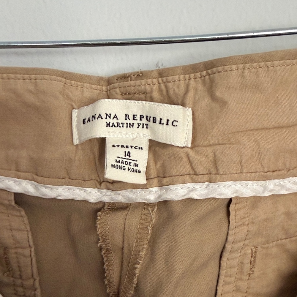 Banana Republic Women's Martin Fit Khaki (Pants) Trousers, Size 14 - Picture 4 of 6